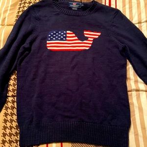 Vineyard vines American Whale knit sweater